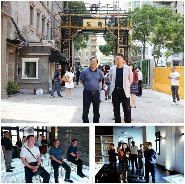 陳鴻云帶隊赴上?？疾旖涣? onmousewheel=