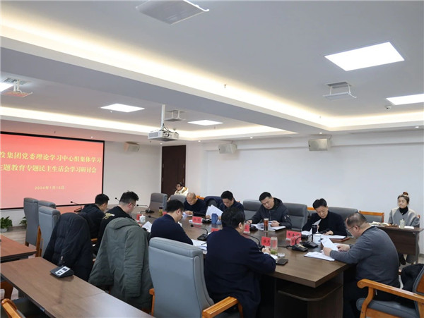 市城投集團(tuán)召開黨委理論中心組集體學(xué)習(xí)暨主題教育專題民主生活會學(xué)習(xí)研討會